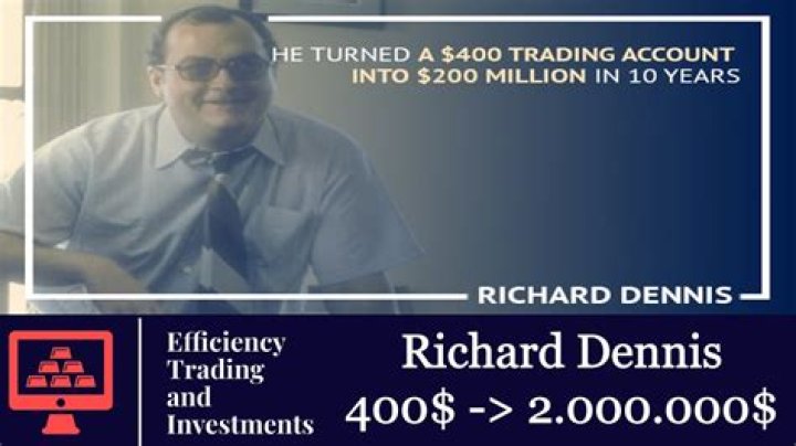 Billionaire Trader: Richard Dennis's Net Worth Unveiled