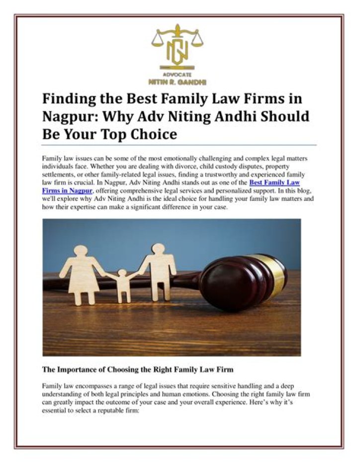 Finding The Right Family Law Firms In Medway