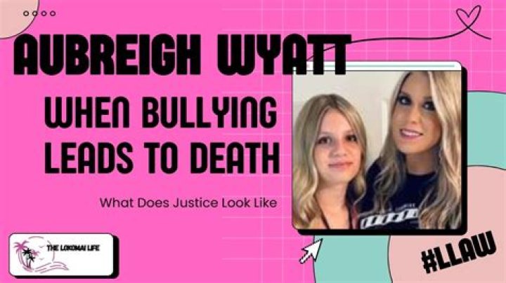 Understanding The Bullying Of Aubrey Wyatt: A Deep Dive
