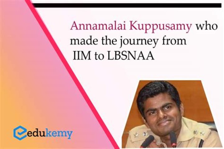 Unveiling The Life Of Annamalai IPS: A Journey Through Service And Dedication